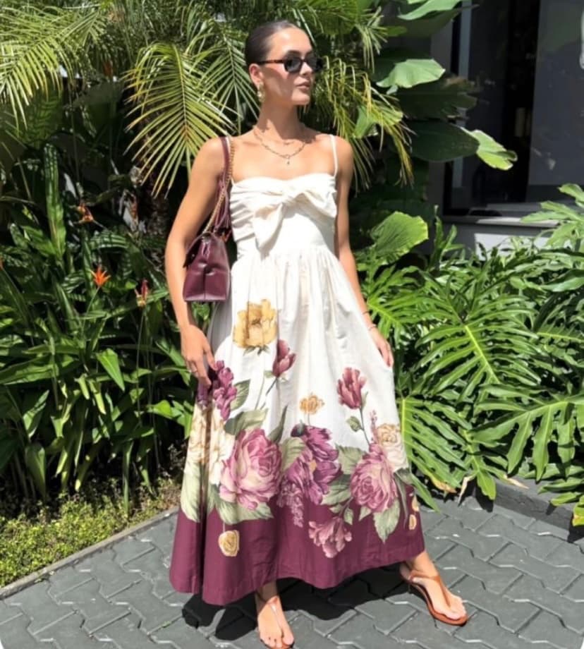 Vestido laço